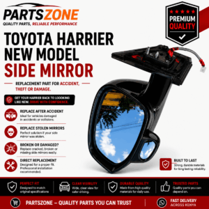 Toyota Harrier New Model Side Mirror Replacement